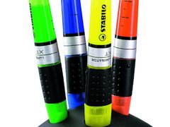 Textmarker Stabilo Luminator, 4 culori/set